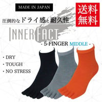 INNER FACT 5FINGER MIDDLE（足首丈）