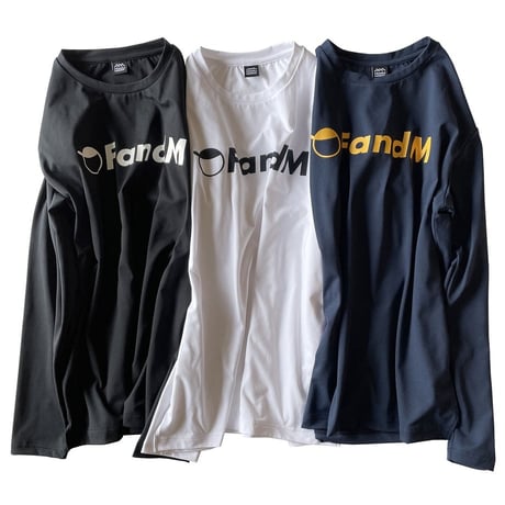 F&M FandM Long Sleeve Tee BK / WT / NV
