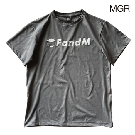 F&M FandM Tee WH / MGR / NV