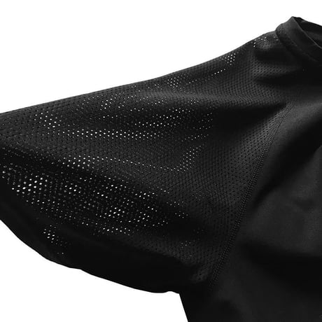 F&M MESH SLEEVE + / BK