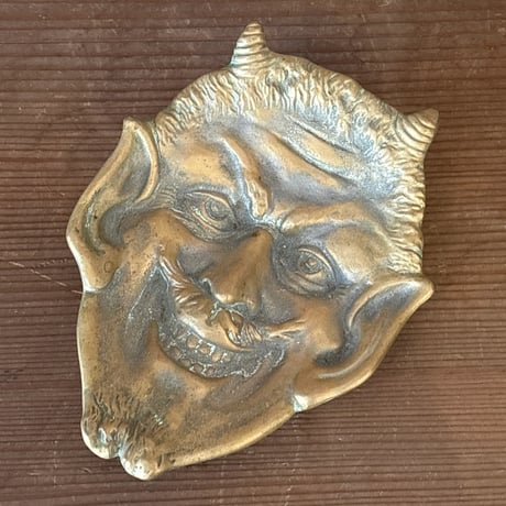 ビンテージ　デビル 悪魔　サタン　インダストリアル　ミッドセンチュリー 灰皿 ビンテージ デビル 悪魔 サタン インダストリアル ミッドセンチュリー