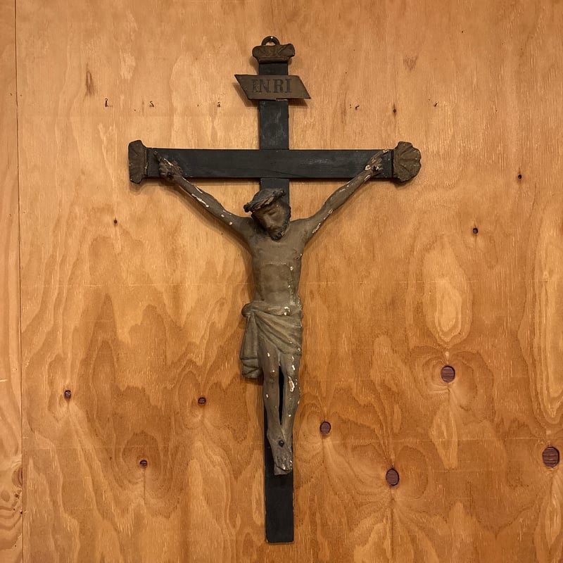 スペシャル！ 18th 19th アンティーク クロス 十字架 イエス キリスト