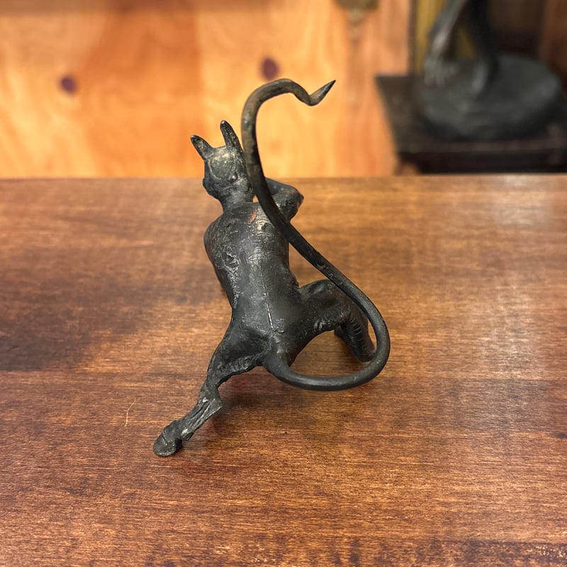 アンティーク1900s デビル　悪魔　サタン　スカル　インダストリアル　レトロ アンティーク デビル DEVIL 悪魔 置物 オブジェ | UNHOLY