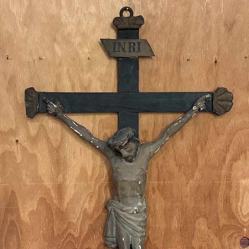 スペシャル！ 18th 19th アンティーク クロス 十字架 イエス キリスト