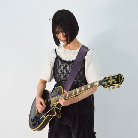 ギターストラップ【パール】：グレープパープル