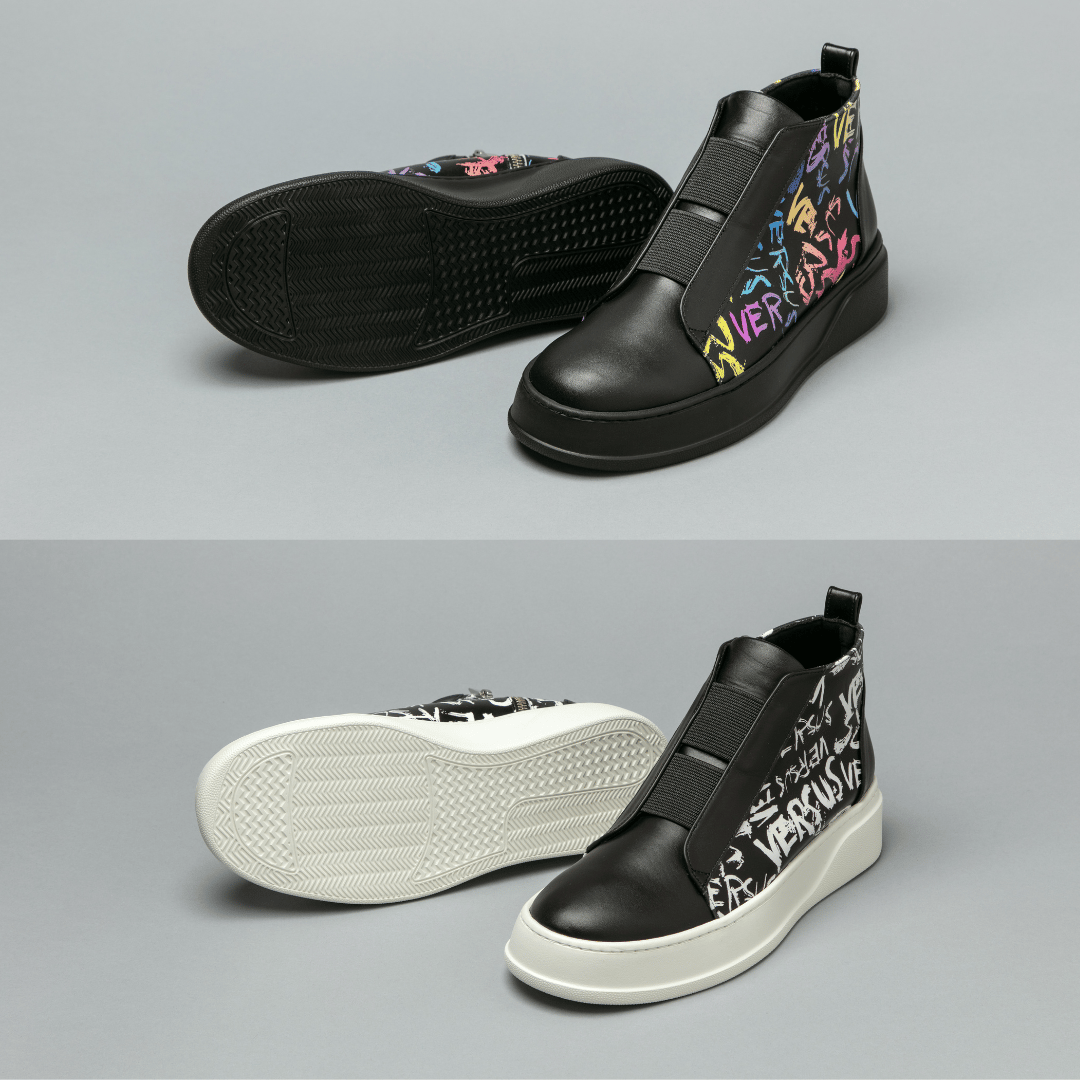 SielA VS【レインボー】：レザースニーカー | MODENA