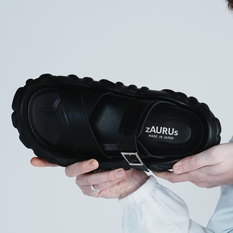 zAURUs Ⅲ【ブラック】：メンズサンダル