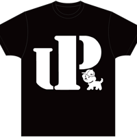 わんアップ君ロゴoriginal wear黒