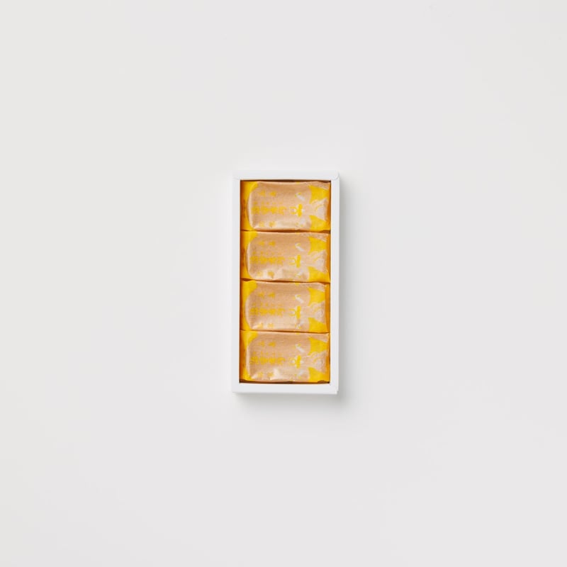 お菓子】五島銘菓「治安孝行（ちゃんここ）」4個入／御菓子司はたなか