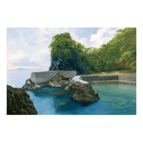 【送料込み】山本二三「五島百景」クリアファイル（2種）＆ポストカード（6種）セット／山本二三美術館