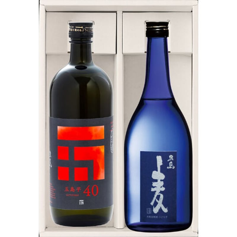 焼酎2本セット】五島麦・五島芋40セット(化粧箱入り)/五島 焼酎2本セット】五島麦・五島芋40セット(化粧箱入り)/五島
