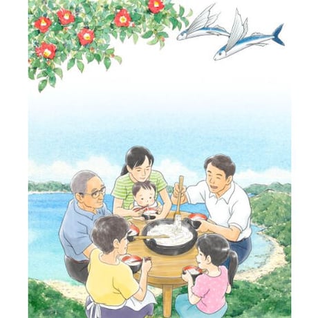 【送料込み】五島うどん＆炭火焼あご お手軽セット／太田製麺所