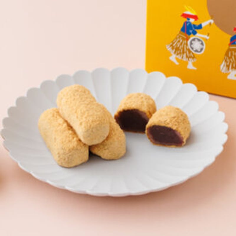 れおここさん専用 お菓子】五島銘菓「治安孝行（ちゃんここ）」4個入／御菓子司は