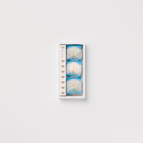 【お菓子】五島銘菓「鬼岳饅頭」3個入／御菓子司はたなか