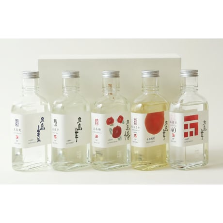 【焼酎5本セット】180mlアソートセット5A（化粧箱付き）／五島列島酒造