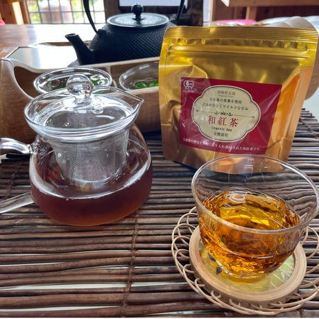 【送料全国一律】有機和紅茶リーフ（50g）／グリーンティ五島