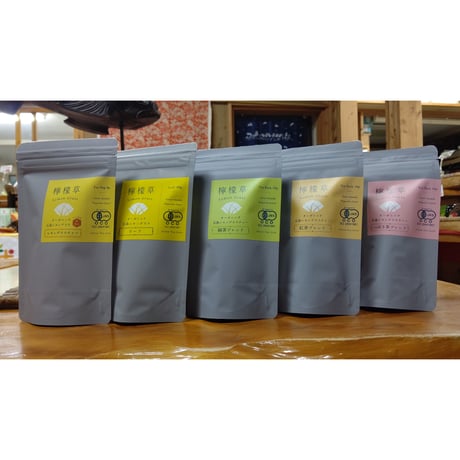 【1個から組み合わせ自由】オーガニック五島レモングラス（リーフ or ＴＢ）、緑茶ブレンド（ＴＢ）、つばき茶ブレンド（ＴＢ）、紅茶ブレンド（ＴＢ））／グリーンティ五島