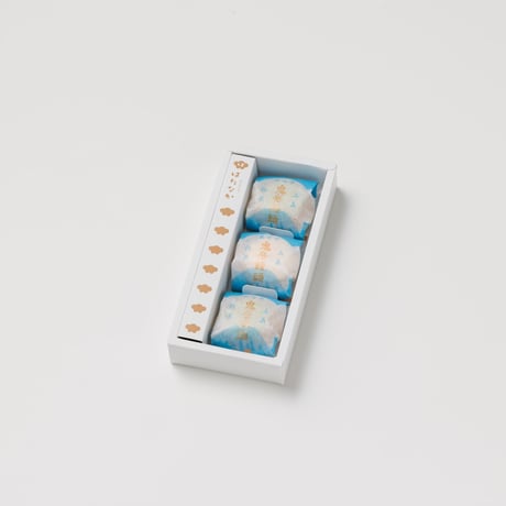 【お菓子】五島銘菓「鬼岳饅頭」3個入／御菓子司はたなか