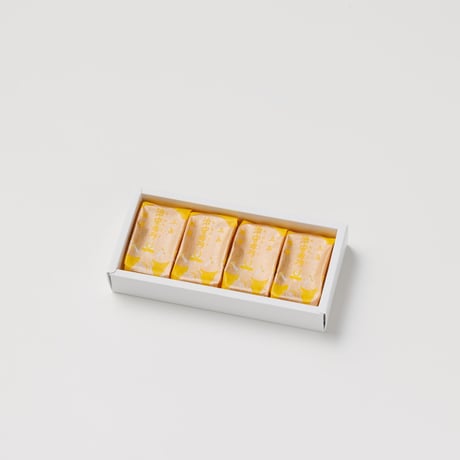 【お菓子】五島銘菓「治安孝行（ちゃんここ）」4個入／御菓子司はたなか