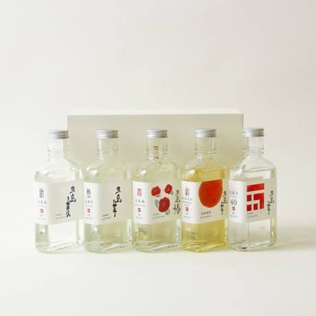 【焼酎5本セット】180mlアソートセット5A（化粧箱付き）／五島列島酒造