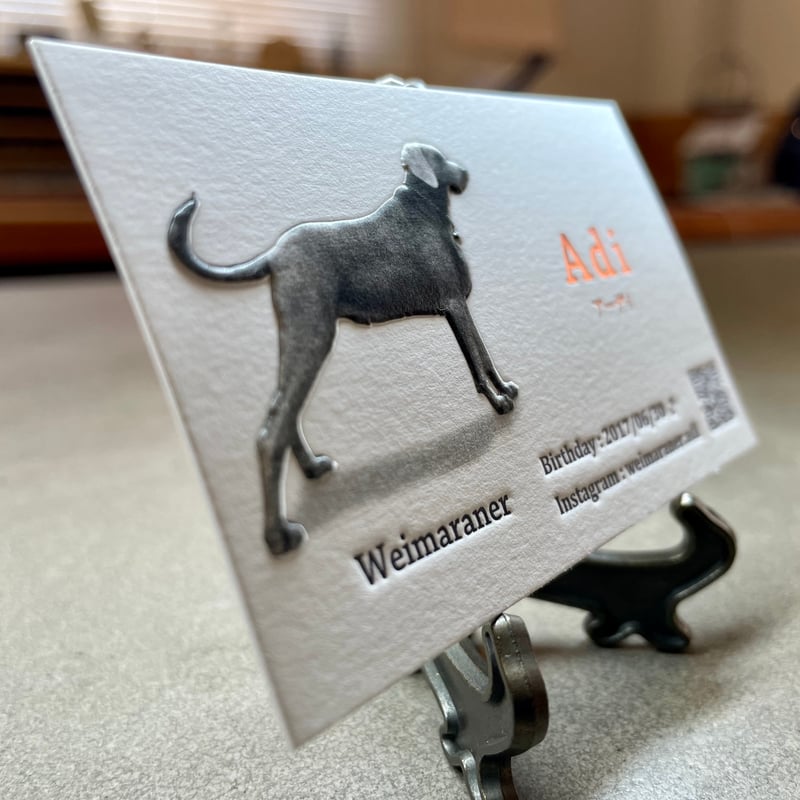 匠 takumi 〜」 プレミアム活版名刺 | voyage letterpress