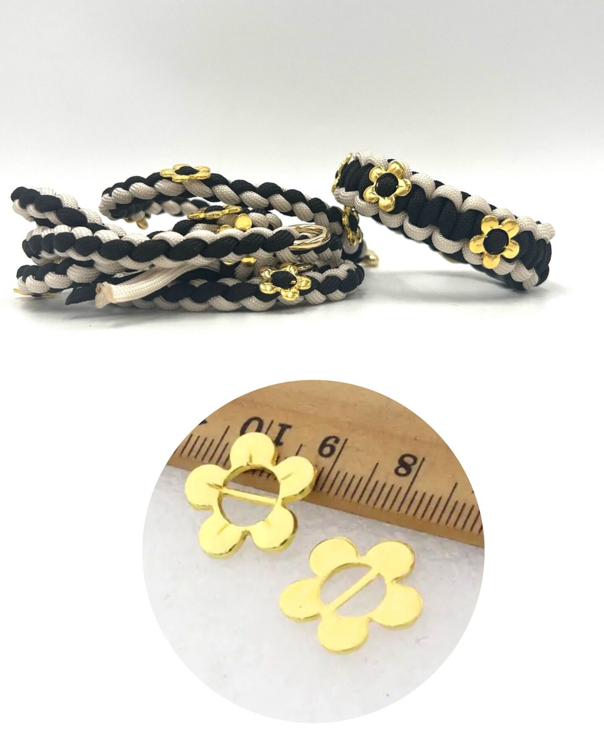 パラコードリード チェリーピンク ピンク レオパード №043 パラコード