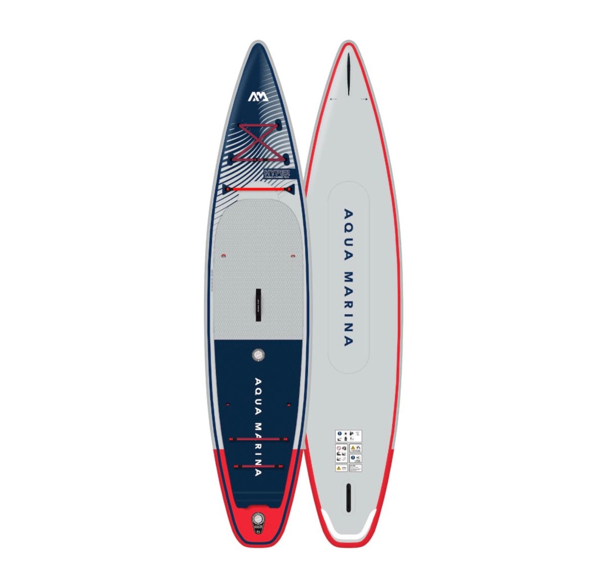 【美品】2気室&熱溶着　インフレータブルSUP AQUA MARIMA　12.6 美品】2気室&熱溶着 インフレータブルSUP AQUA MARIMA 12.6