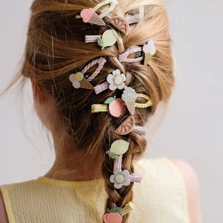 MIMI&LULA / Peachy citrus mini clips