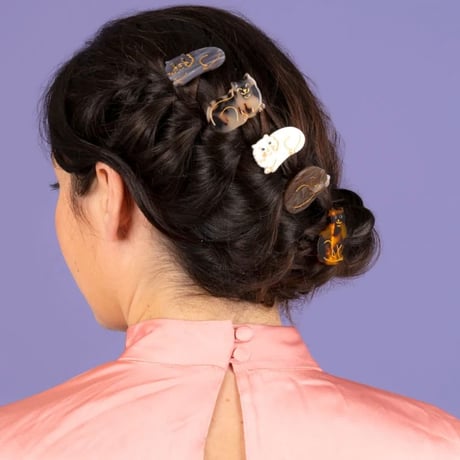 Coucou Suzette / Persian Cat Hair Clip (ペルシャ猫）