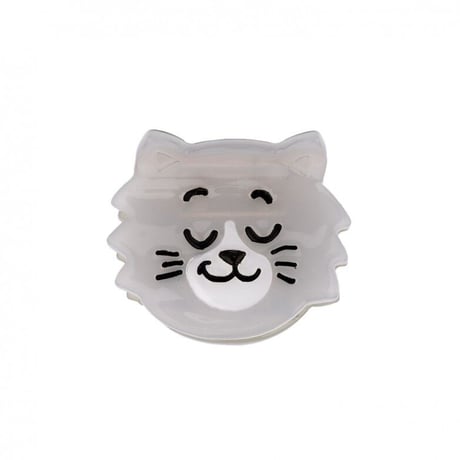 Coucou Suzette / Gray Cat Mini Hair Claw (グレーキャット）