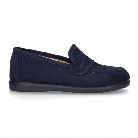 OKAASPAIN / Autumn winter canvas Moccasin shoes / GREY (GRIS)