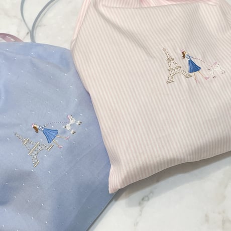 Embroidery Kinchaku (Paris & The Ballet)