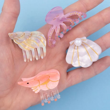 Coucou Suzette / Shell Mini Hair Claw（貝）