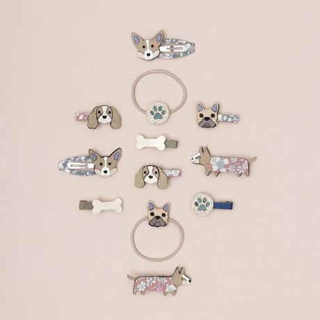 MIMI&LULA / Corgi clip set  HORSE & HOUND