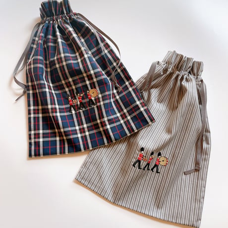 Embroidery Kinchaku (L size)