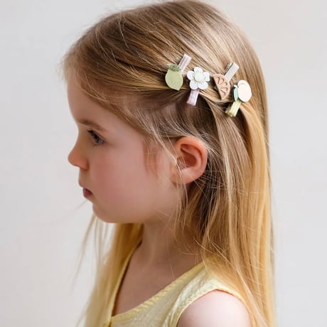 MIMI&LULA / Peachy citrus mini clips