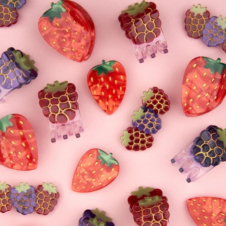 Coucou Suzette / Blackberry  Mini Hair Claw (ブラックベリー)