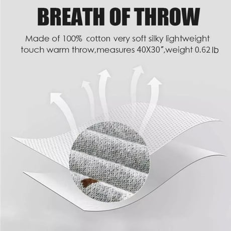 Blanket cotton 100％ / Car