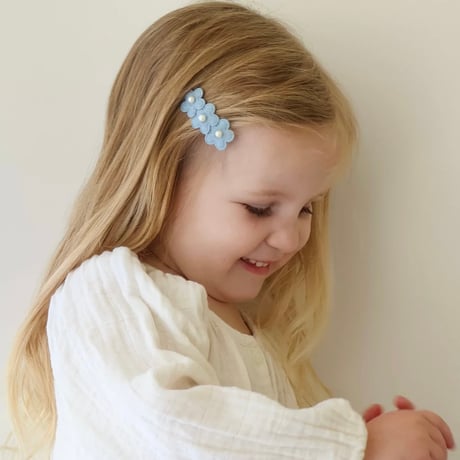 Little Marshmallow / Clip // Denim Daisy