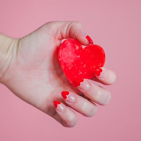 Coucou Suzette / Heart Hair Claw (赤いハート）