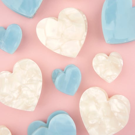 Coucou Suzette / White Heart Hair Claw（ホワイトハート）