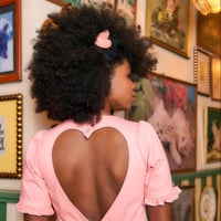 Coucou Suzette / Pink Heart Hair Claw (ピンクハート）