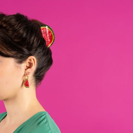 Coucou Suzette / Watermelon Hair Claw (すいか）