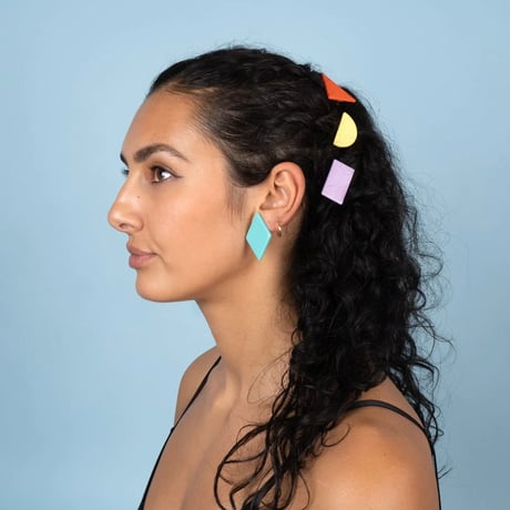 Coucou Suzette / Rectangle Hair Clip (長方形)