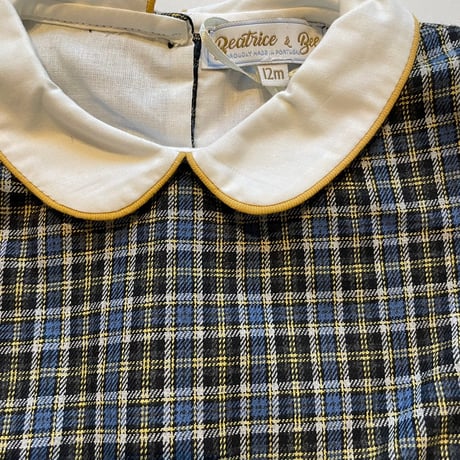 Beatrice ＆ Bee / Tartan Baby Unisex Romper