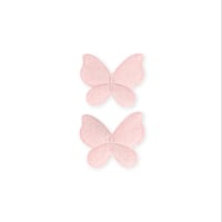 Little Marshmallow / Butterfly Clip Pigtail // Strawberry Cream