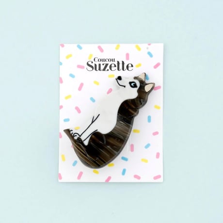 Coucou Suzette / Husky Hair Clip (ハスキー)