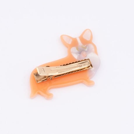 Coucou Suzette / Corgi Hair Clip (コーギー）