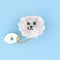 Coucou Suzette / Bichon Mini Hair Claw (ビション)