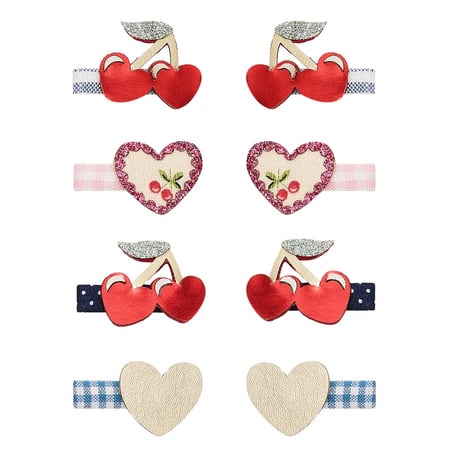 MIMI&LULA / Red cherries mini clips